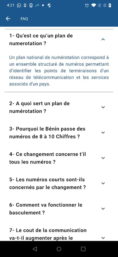 CONVNUM frequently asked questions on the numbering plan